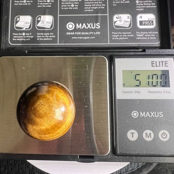 Tiger Eye Crystal Mini Sphere (#3) - Picture 10 of 11